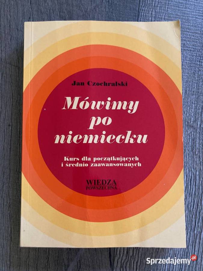 Książka Mówimy po niemiecku Jan Czochralski jak nowa