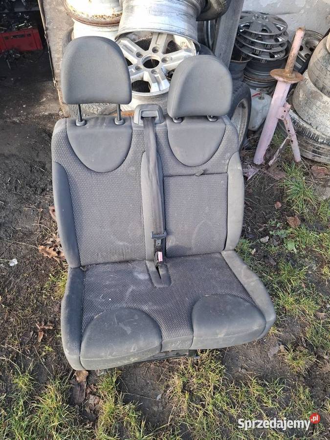 CITROEN JUMPY II fotel prawy 2 osobowy