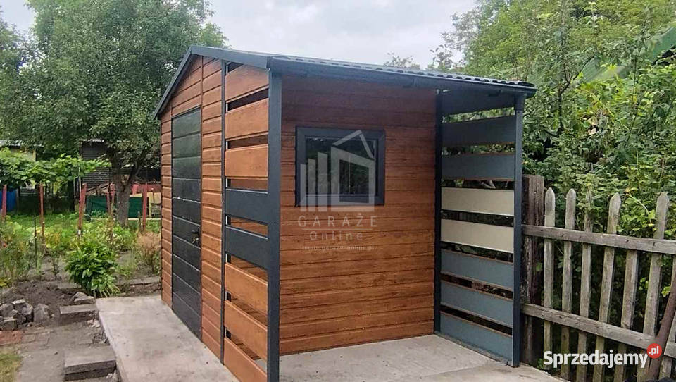 Domek Ogrodowy Schowek Garaż 2x2 wiata 1x2 2x Konin