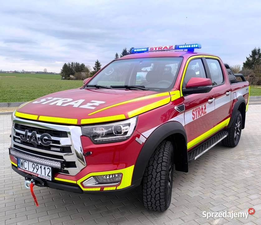 Jac T8 Pro 20 SPECJALNY Strażacki Pożarniczy 4x4 Ciechanów sprzedam