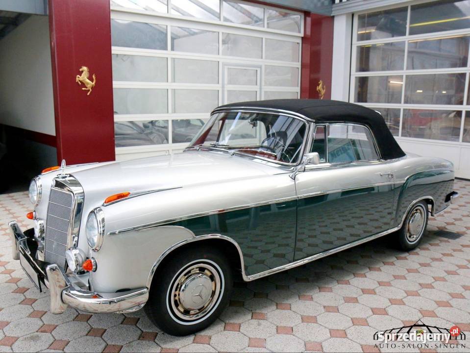 Mercedes w128 ponton kabrio dach remoncie nowe Jarosław