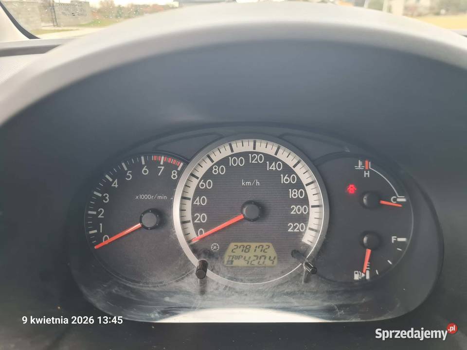 MAZDA 5 sprawna z GAZEM nieuszkodzony Grajewo