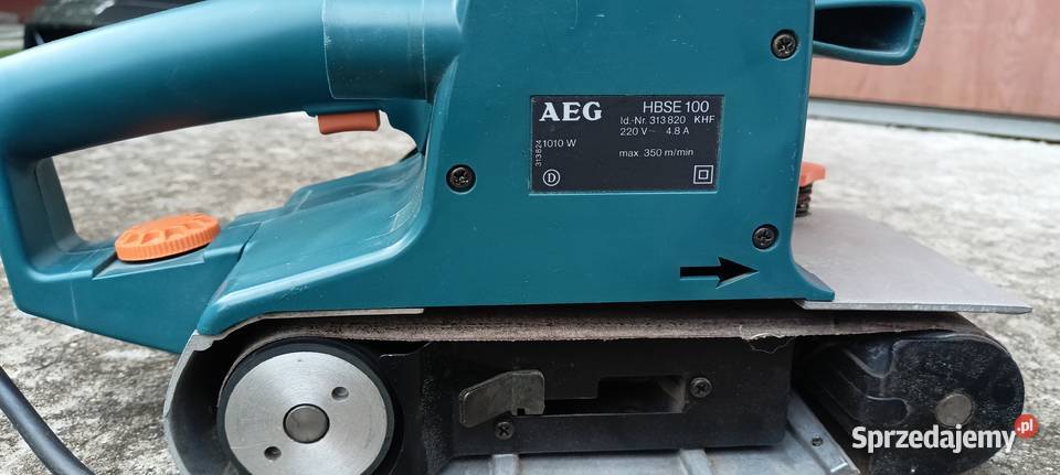 AEG HBSE 100 szlifierka taśmowa 1010 w szer Szlifierki i polerki