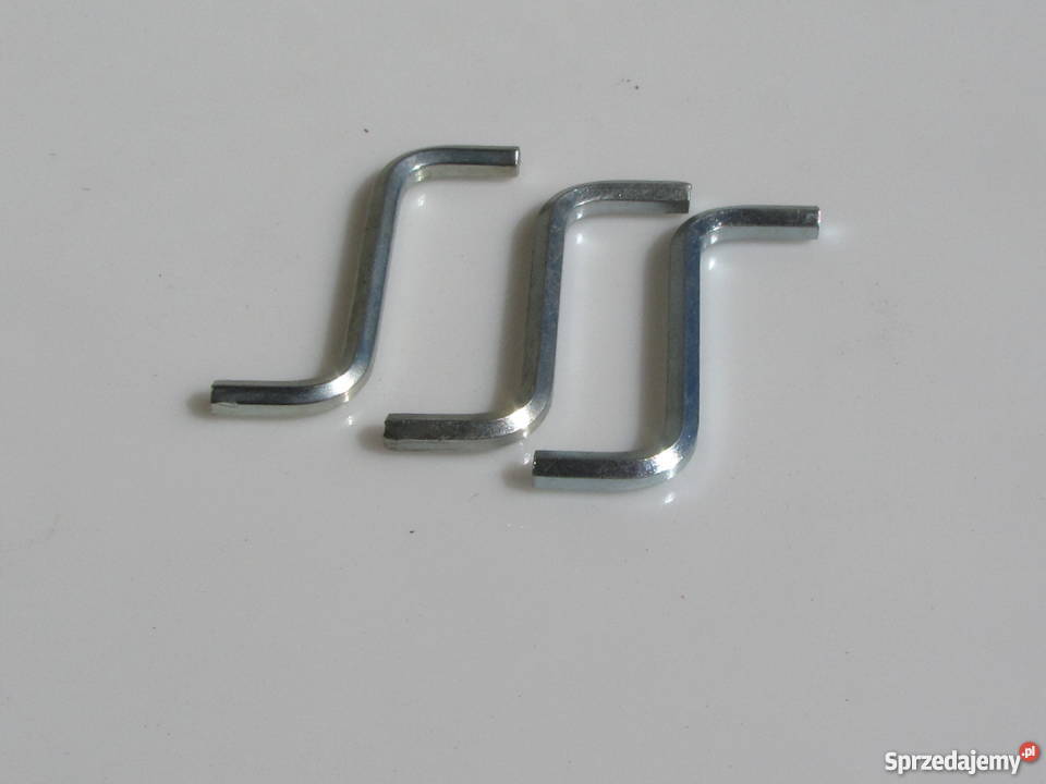 Klucze imbusowe sześciokątne różne rozmiary Narzędzia