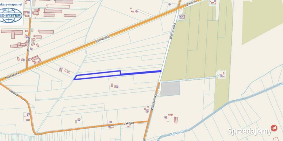 ZIEMIA ROLNA Z PRAWEM ZABUDOWY O POW 12434 HA Barłogi