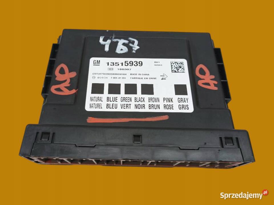 MODUŁ KOMFORTU 13515939 Opel Corsa V 2014 E świętokrzyskie