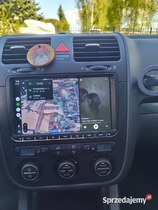 VW Golf V GT 20 TDI 170 DSG Łopatki Android Rok produkcji 2006 Golęczewo