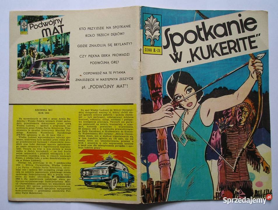 KAPITAN ŻBIK SPOTKANIE W KUKERITE 1974 łódzkie