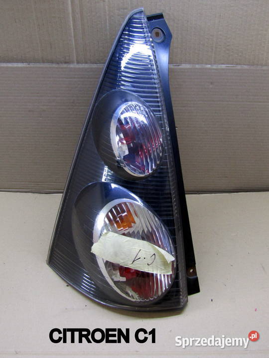 LAMPA TYLNA LEWA CITROEN C1 815600H060 Mysłaków sprzedam
