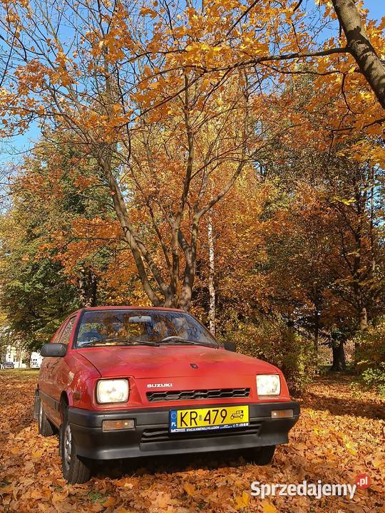 Suzuki Swift mk1 1987 zabytek żółte tablice podkarpackie Sędziszów Małopolski