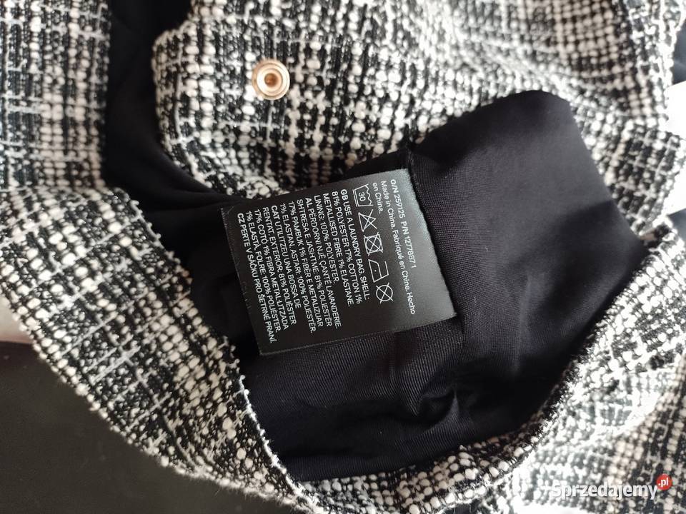 36S HM Dzianinowa Kamizelka biznesowa z Londynu H&M Kraków