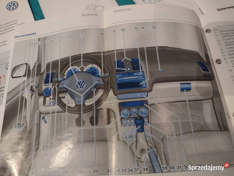 VOLKSWAGEN POLO 3 Instrukcja Obsługi książka Książki i Podręczniki Łódź