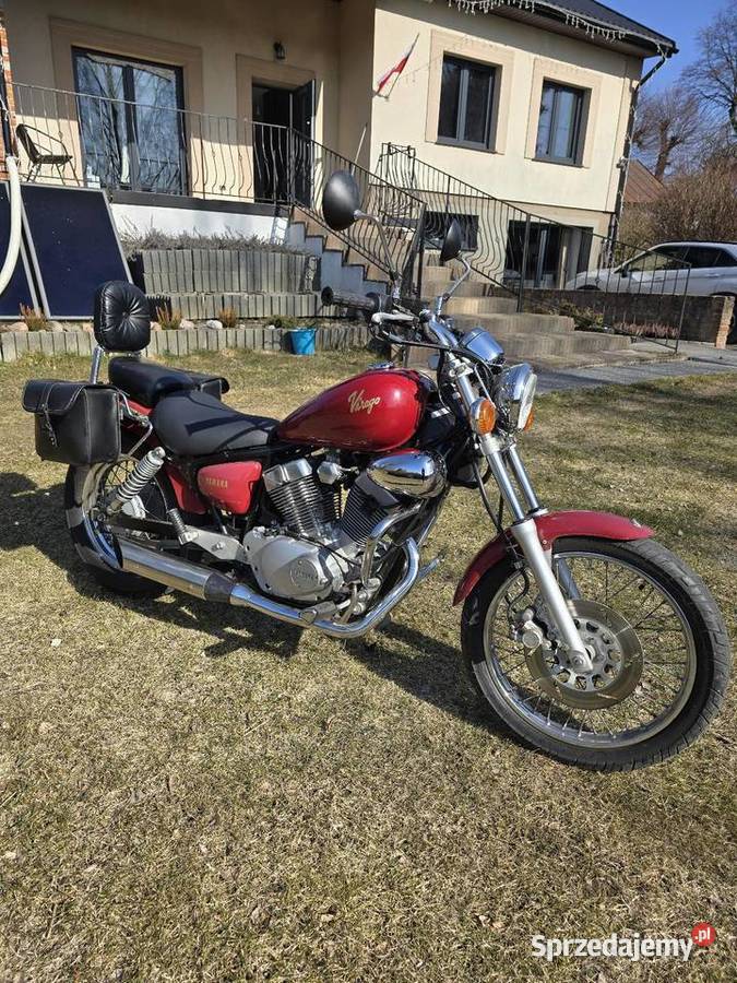 Ymaha Virago 250 zarejestrowana na 125 katA1 i B Tomaszowice