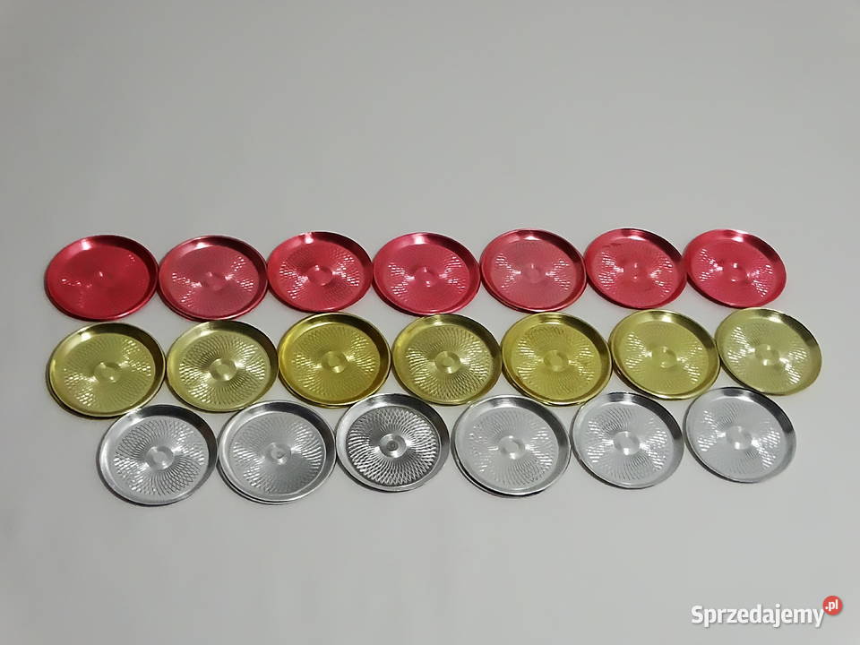 Zestaw dekoracyjnych talerzyków podstawek Biłgoraj