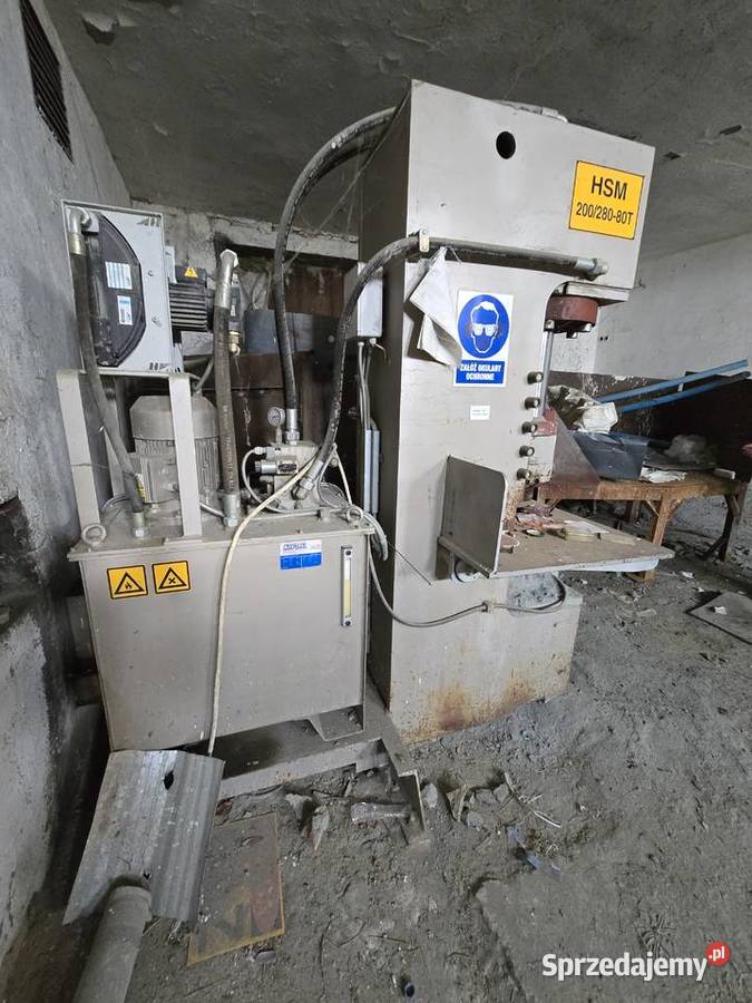 Łupiarka kamienia kostki GESTRA 80T Produkcja dolnośląskie Przedborowa