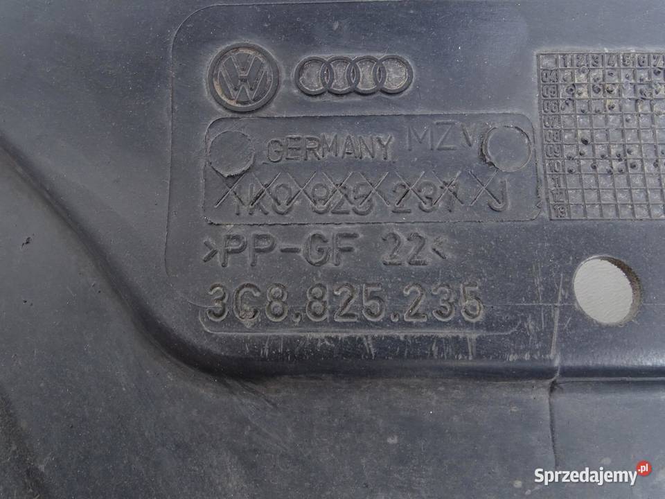 OSŁONA PŁYTA DOLNA POD SILNIK VW PASSAT CC małopolskie