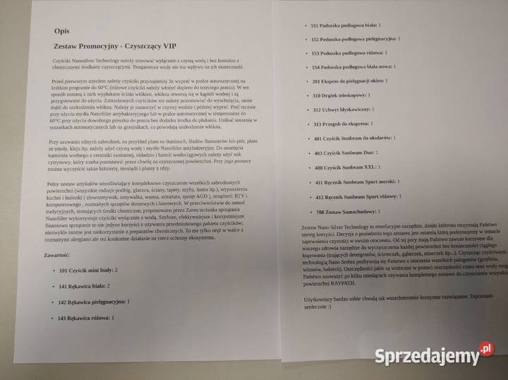 RAYPATH zestaw czyszczący promocyjny 27 Akcesoria do sprzątania