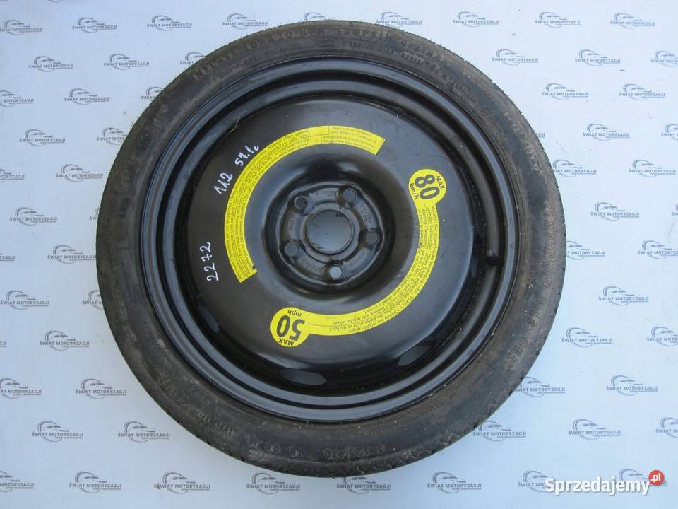 AUDI A3 8P GOLF V VI koło dojazdowe 1257018 99M