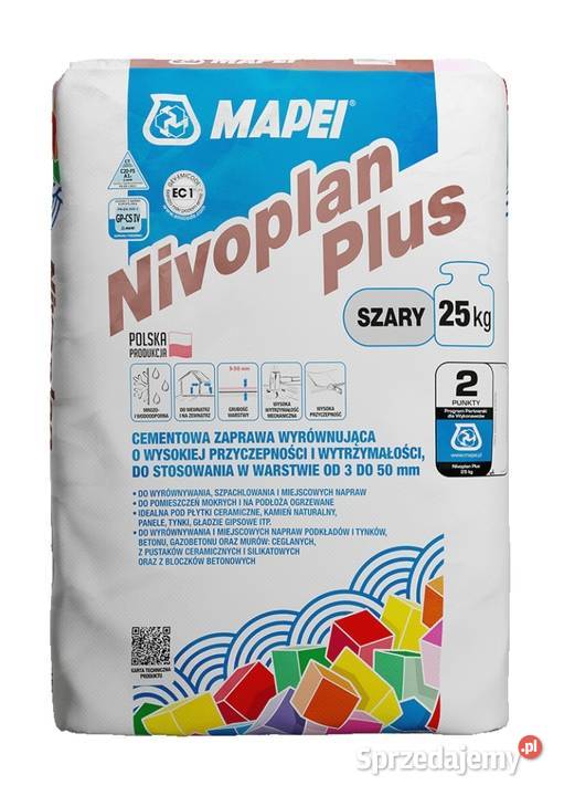 Nivoplan plus Mapei 25 zakres 350mm Staszów