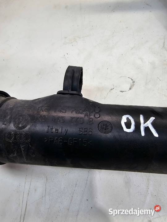 RURA WĄŻ INTERCOOLERA AUDI VW SKODA 1K0145770B Przystajń
