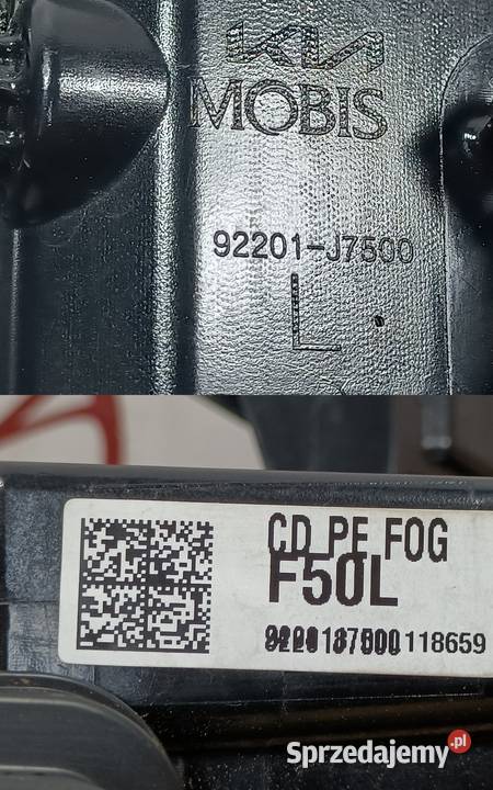 KIA CEED III LIFT 18 HALOGEN LED LEWY PRZÓD Pleszew