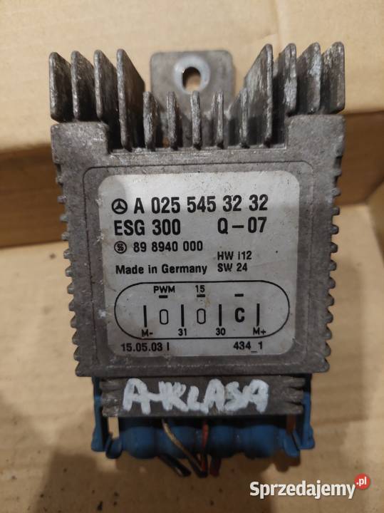 MERCEDES A KLASA sterownik wentylatorów świętokrzyskie Kielce