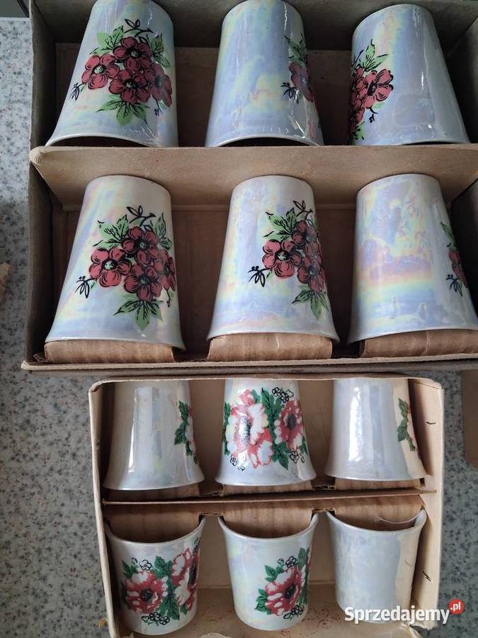 Zestaw radzieckiej porcelany mazowieckie