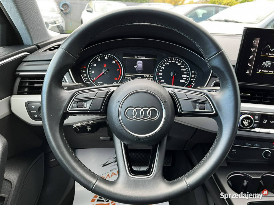 Audi A4 20 TFSI Full Led Bezwypadek Serwis FV 23 A4 Rydułtowy