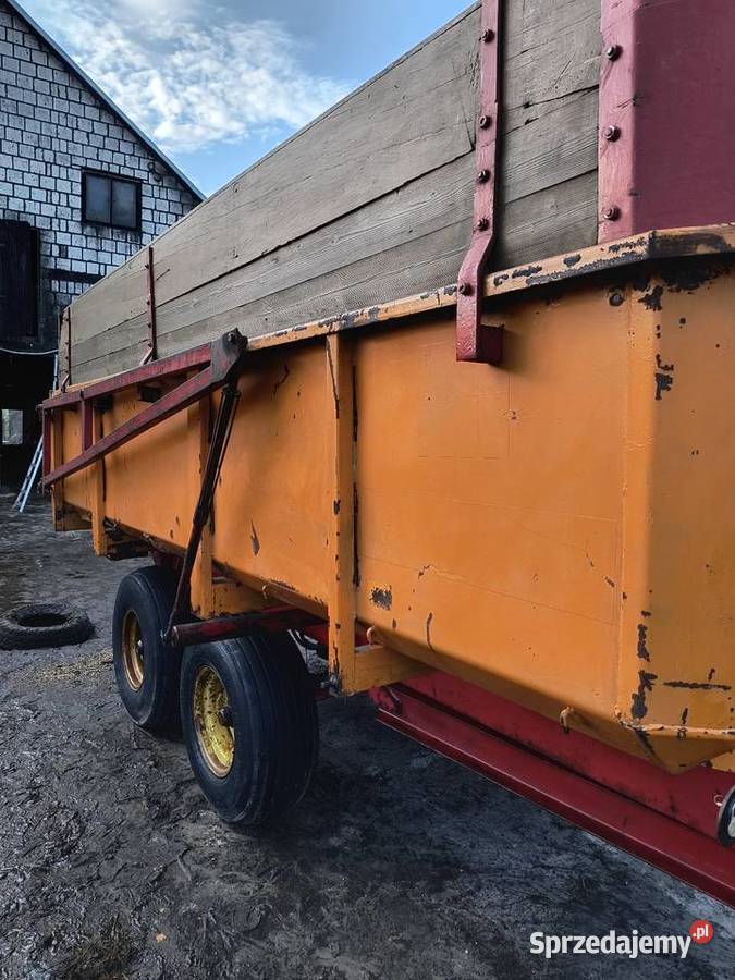 Sprzedam przyczepa skorupowa Miedema 10t podlaskie Łomża sprzedam