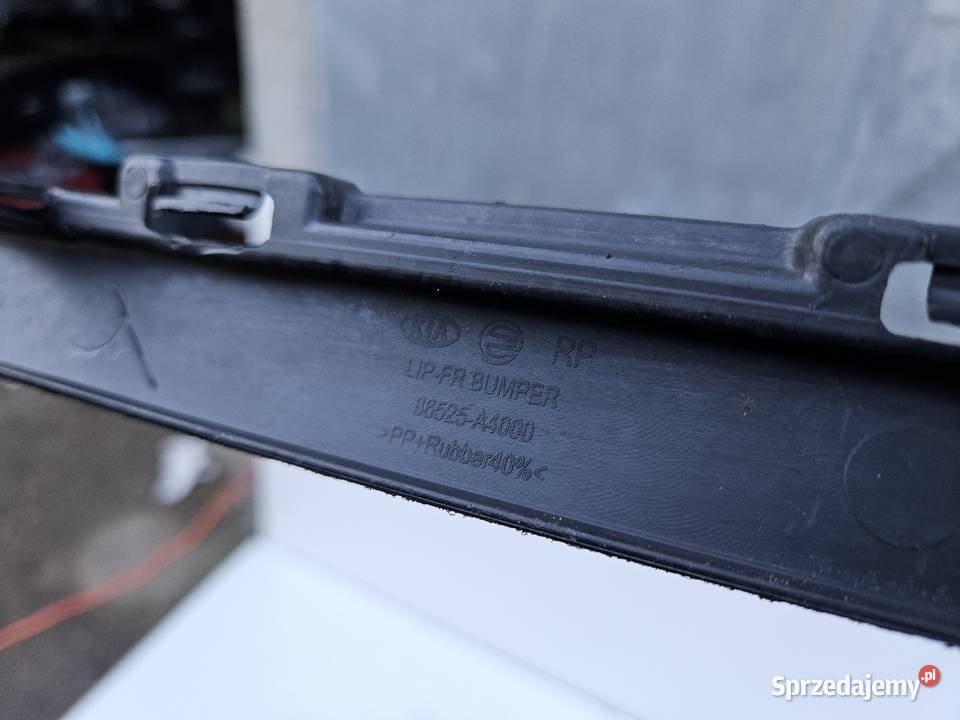 KIA CARENS 4 IV SPOILER HOKEJ ZDERZAKA PRZÓD osobowe Spoilery Międzychód