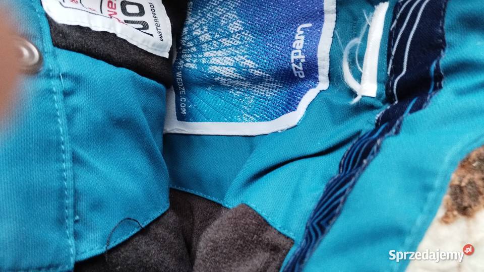 spodnie narciarskie dziewczęce wed że dziewczynka Poznań sprzedam