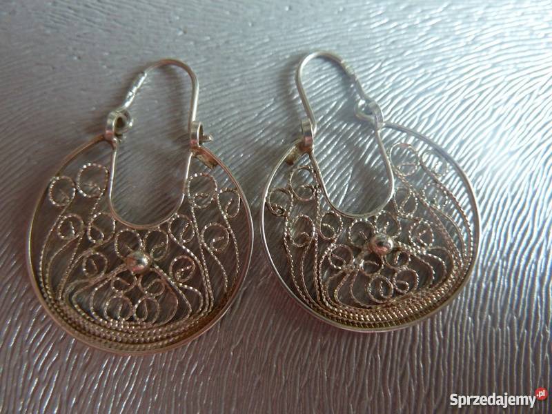 kolczyki Imago Artis próba 800 Kolczyki Zegarki i Biżuteria Radom