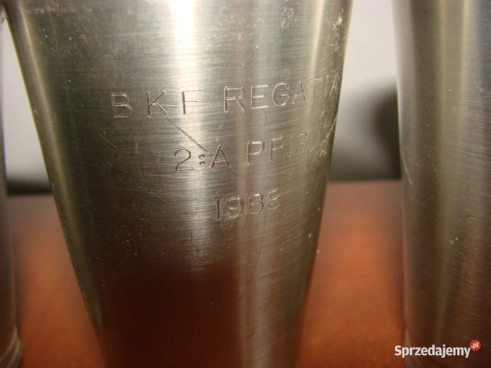 cynowe kubeczki Pruszcz Gdański