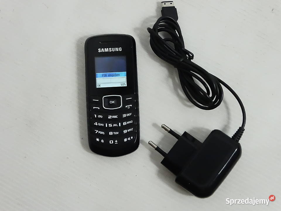 Sprawny telefon Samsung GTE1080i z ładowarką Biłgoraj