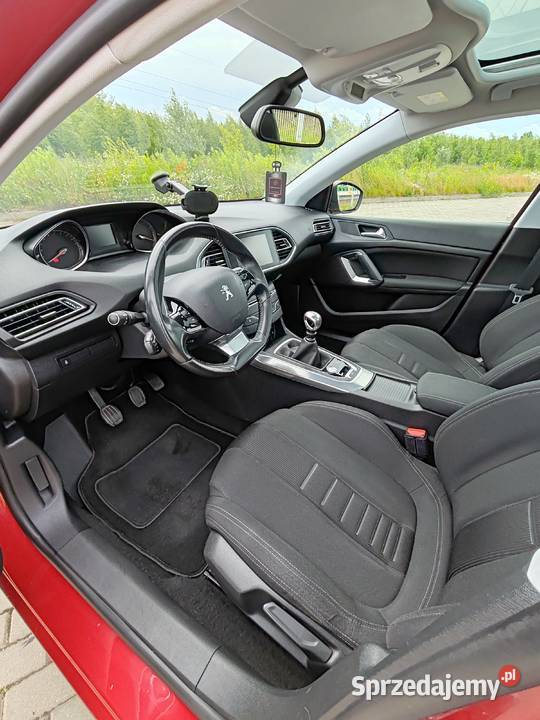 Piękny Peugeot 308 t9 16 thp 2014 Pierwsza elektryczne lusterka Pruszków