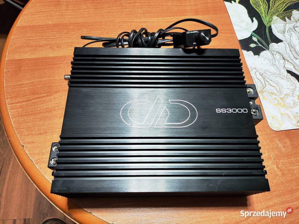 Wzmacniacz samochodowy 1 kanałowy monoblok DD Wzmacniacze