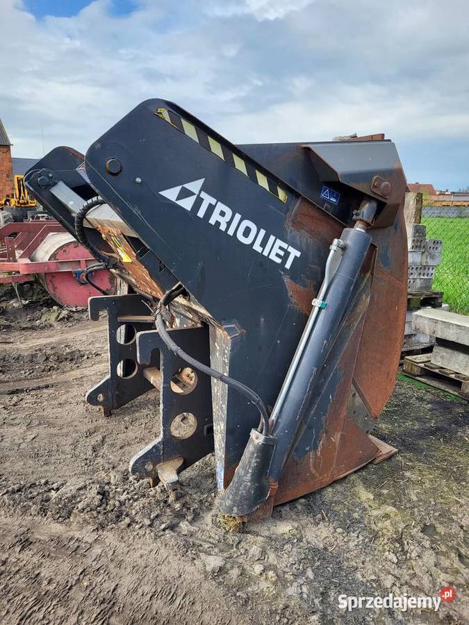 Wycinak trioliet triomaster ładowarka jcb Krobia