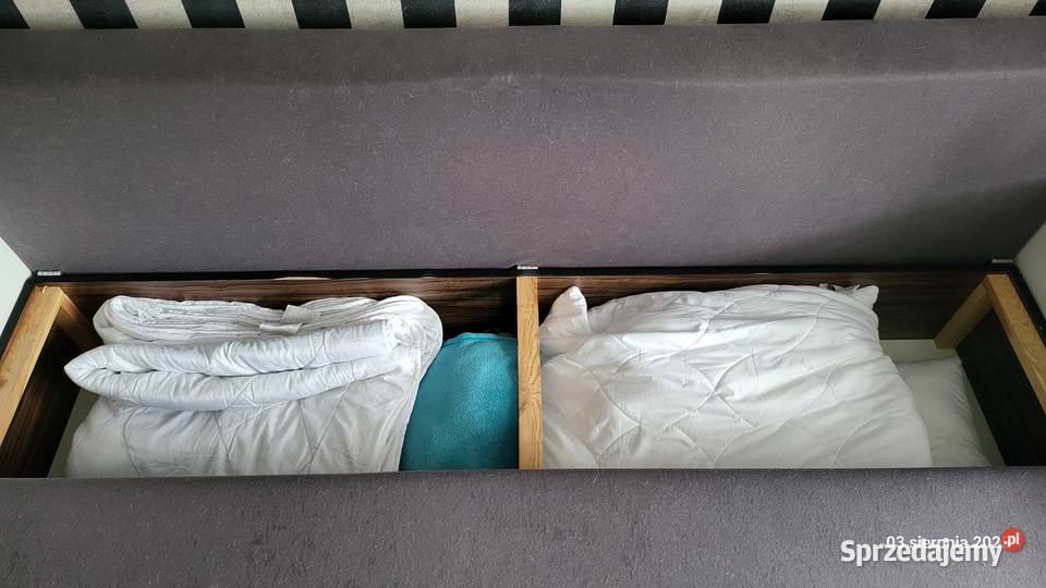 Sofa rozkladana trzy ososbowa 57cm pomorskie Słupsk