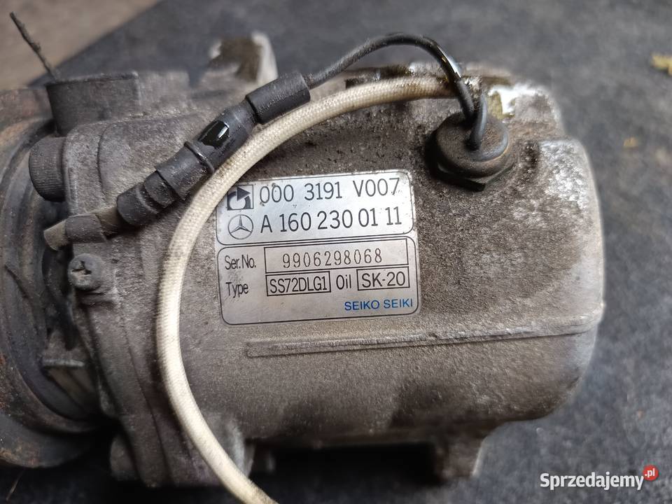 Kompresor pompa klimatyzacji smart A1602300111 Bychawa sprzedam
