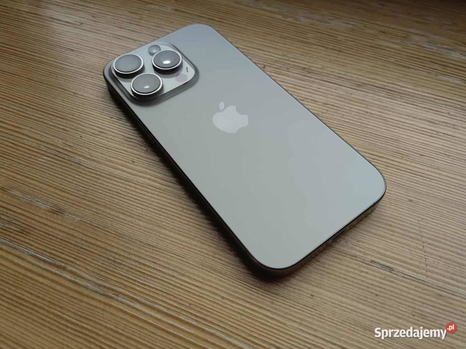 iPhone 16 Pro 128GB Tytan Naturalny stan bateria podkarpackie Brzozów