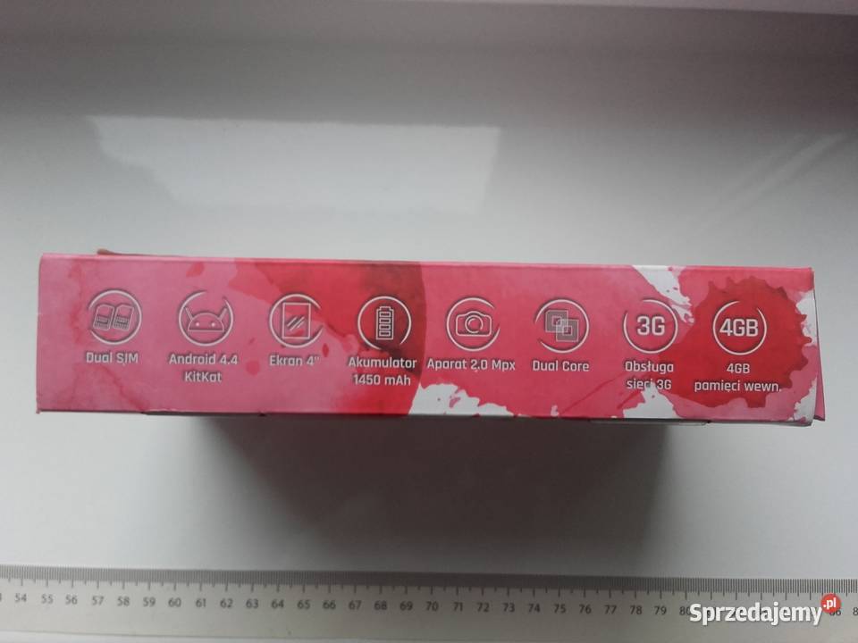 Smartfon MyPhone CSmart III czerwony w kartoniku kujawsko-pomorskie Bydgoszcz