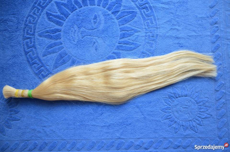 Włosy słowiańskie i dziewicze 51 97 g Wrocław sprzedam