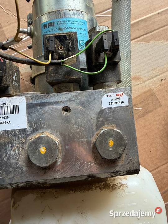 Silnik z pompą hydrauliczną LINDE 003 981 09 09 Antonie