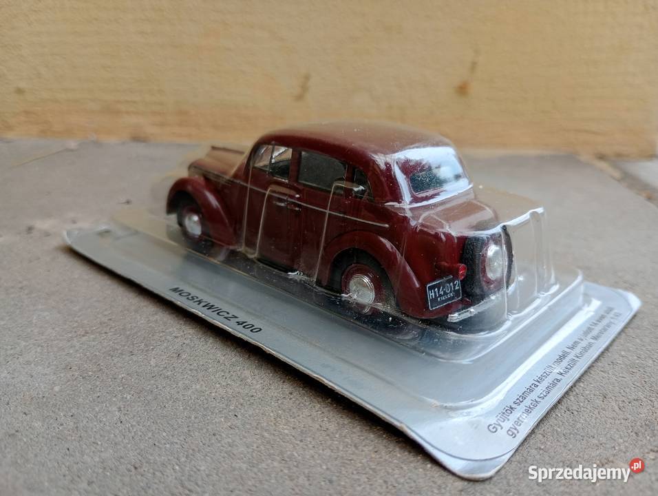 MOSKWICZ 400 420A model 143 kultowe auta PRL Warszawa