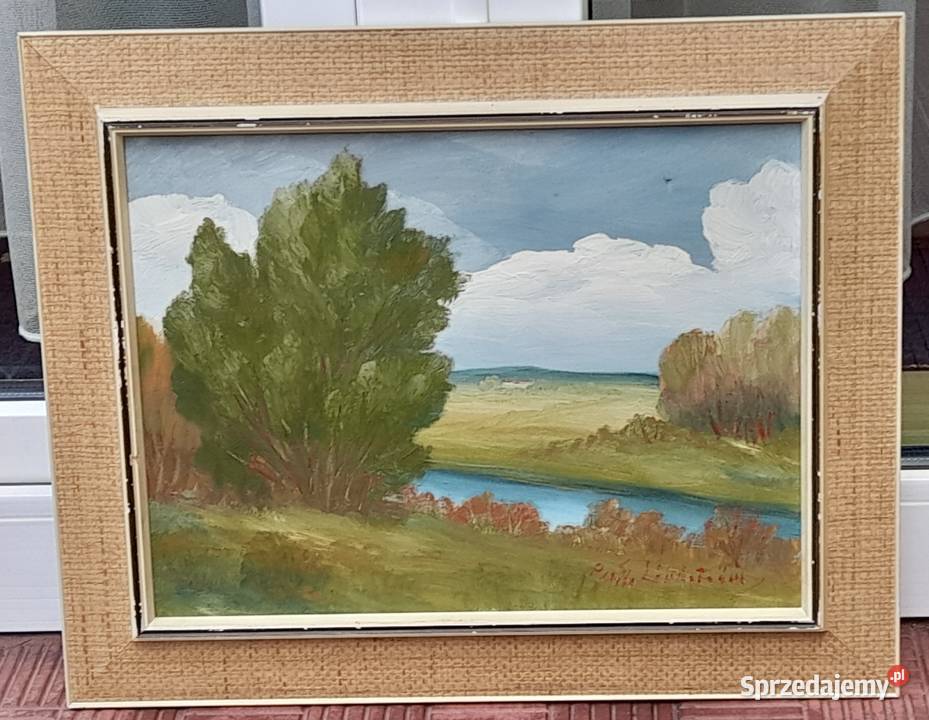 Per Gunnar Lindstrom 19091986 Antyczny obraz sprzedam