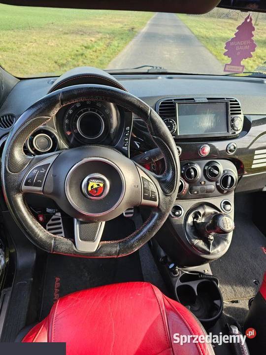 Abarth 500 14 Benzyna 145 2014r doinwestowany Hatchback Poznań