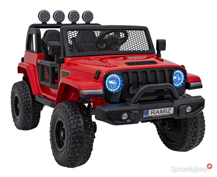 Auto na akumulator OFF ROAD 30 czerwone EVA Kraków sprzedam