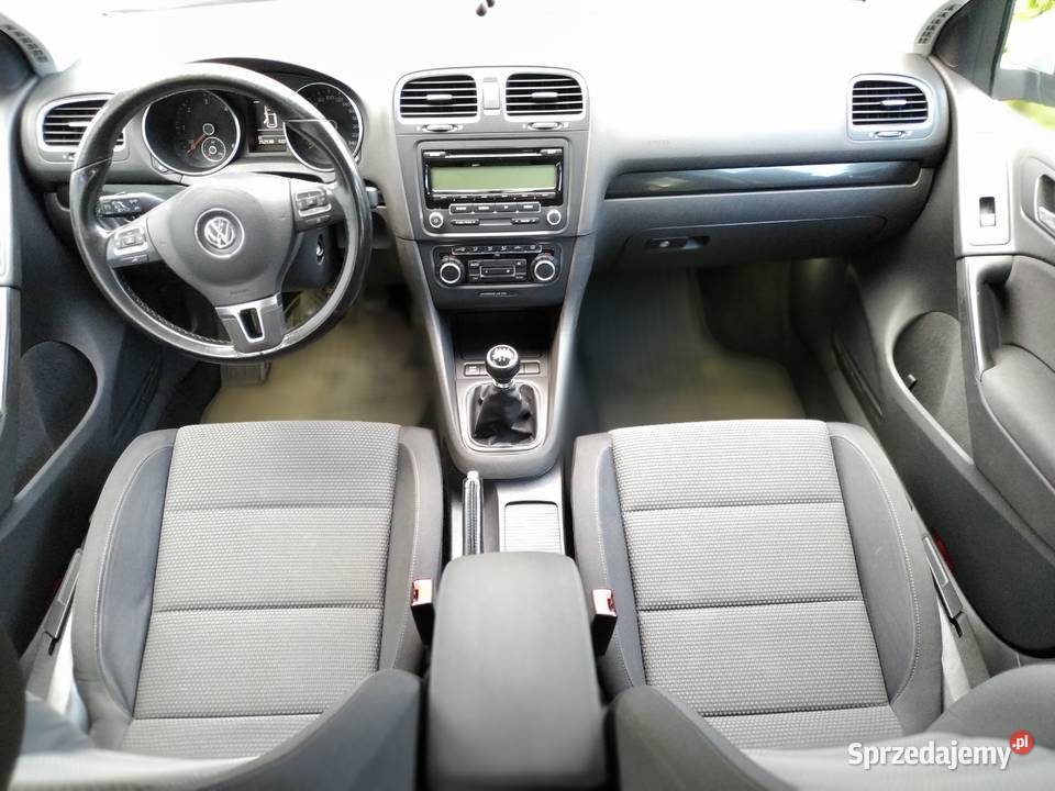 VW GOLF VI TDI 16 2010 r 4/5 Kiekrz