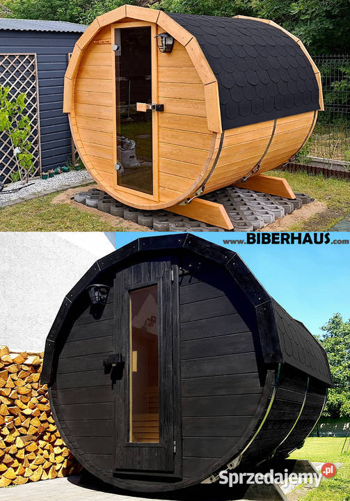 SAUNA Ogrodowa MINI mała Akcesoria BECZKA Sauny małopolskie Nowy Targ