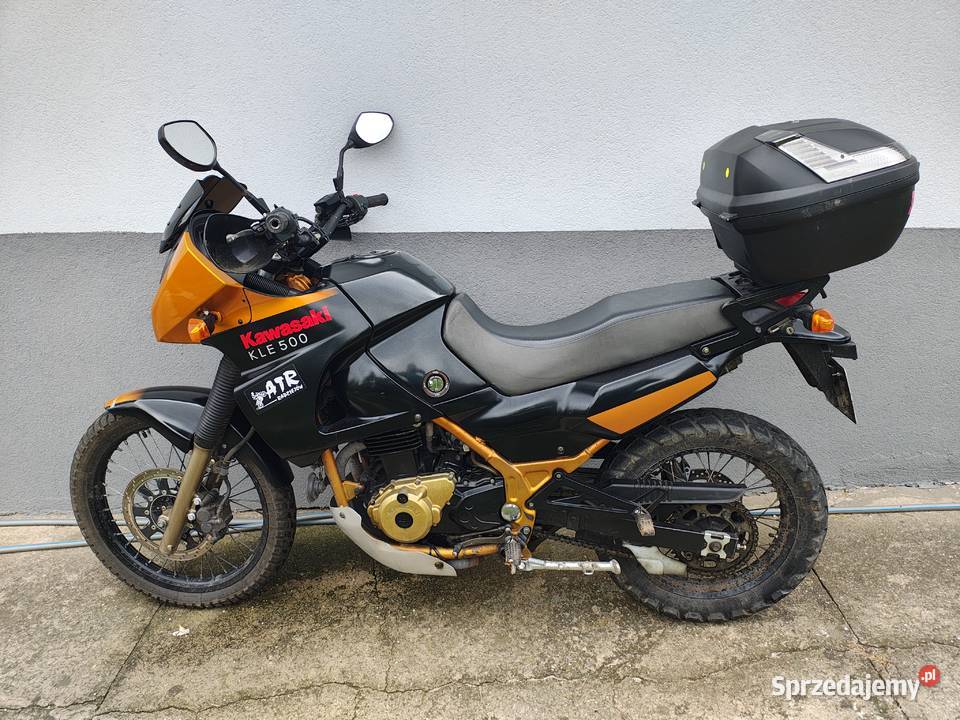 Sprzedam zamienię kawasaki kle500 wielkopolskie Ślesin